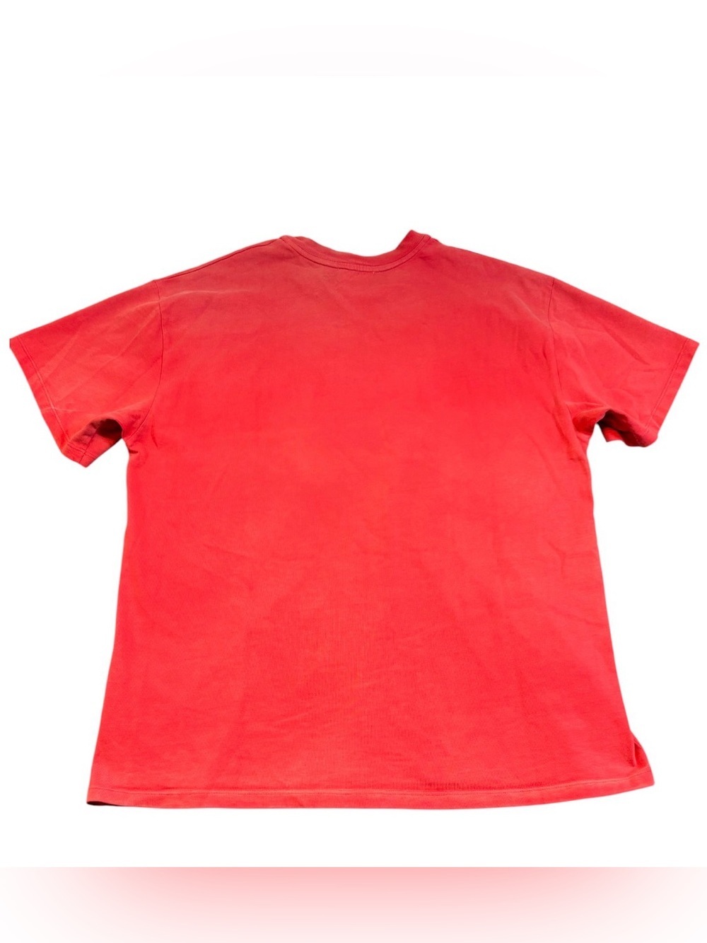 John Elliott University Tee Recycled Cotton Washed Red Crimson Size 2 M GUC